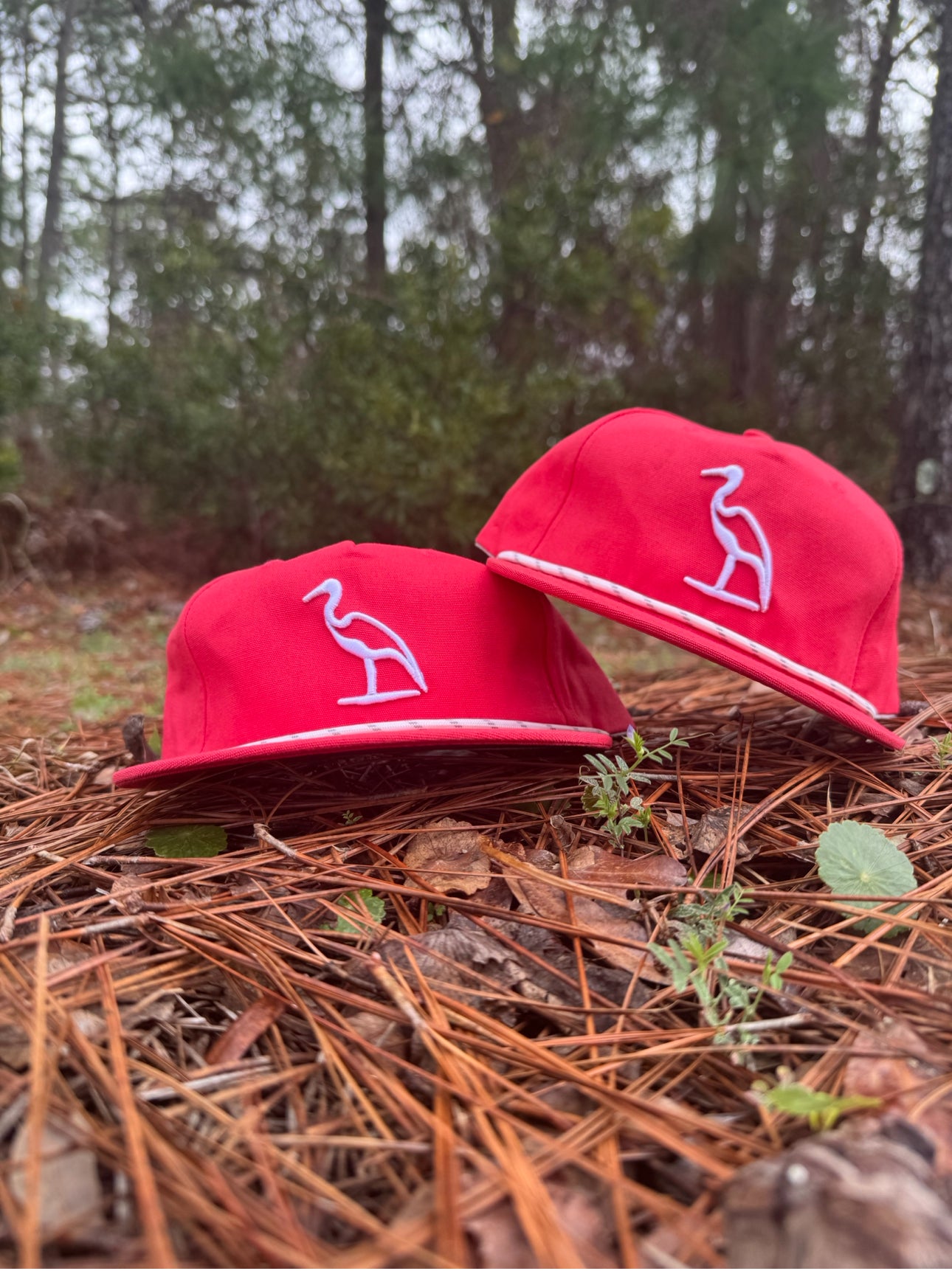 Heron Embroidered | Crawfish