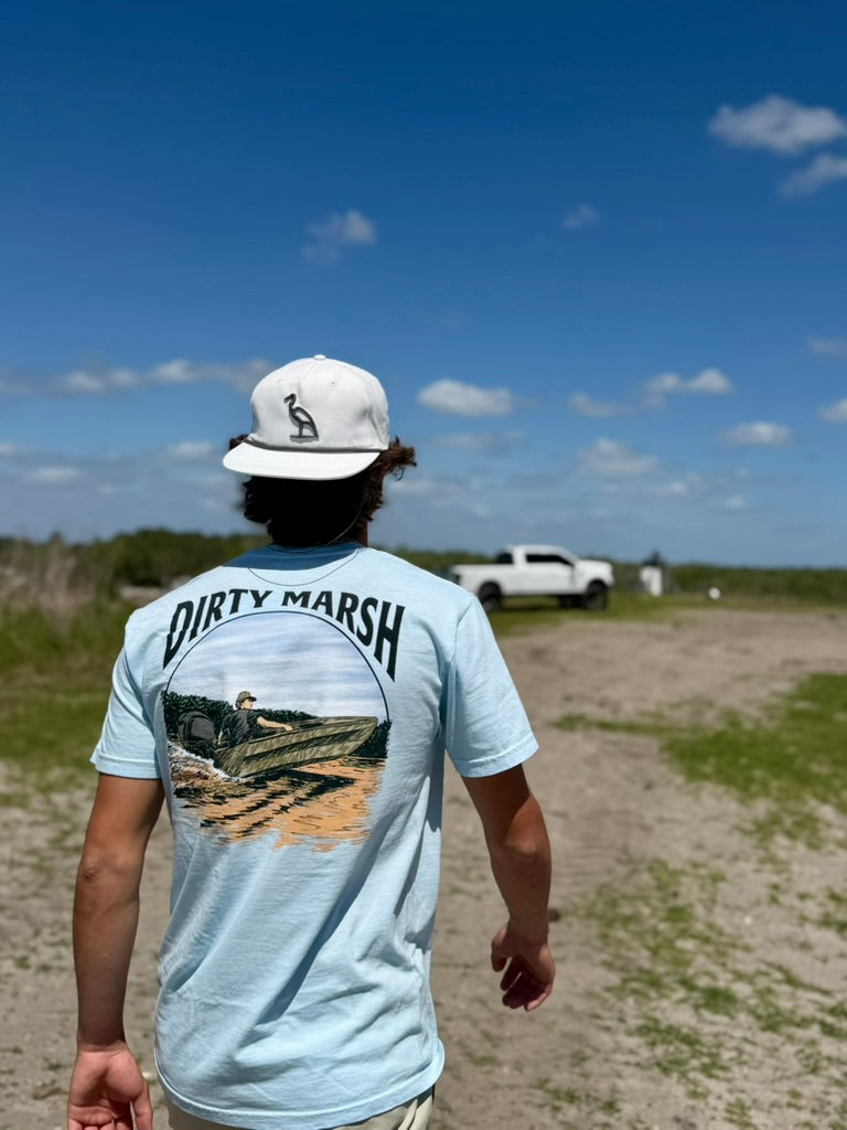 Marshall On Da Riva | Chambray-Dirty Marsh Outfitters