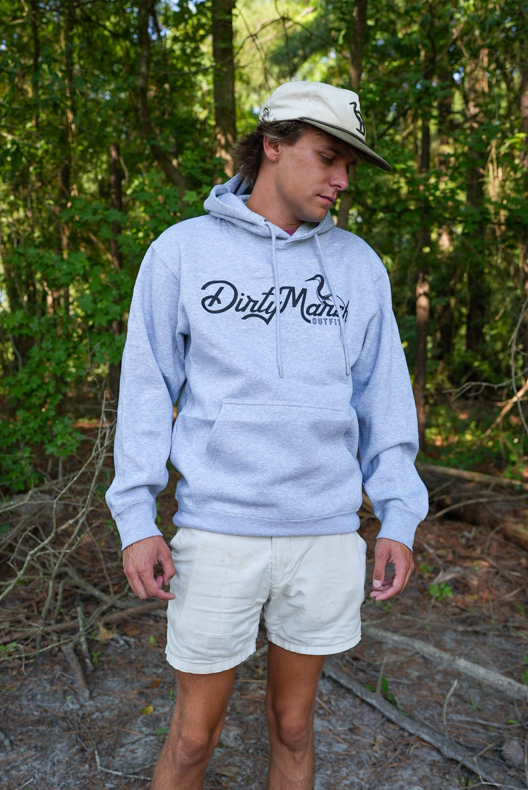 Shoreline Hoodie | Heather Grey