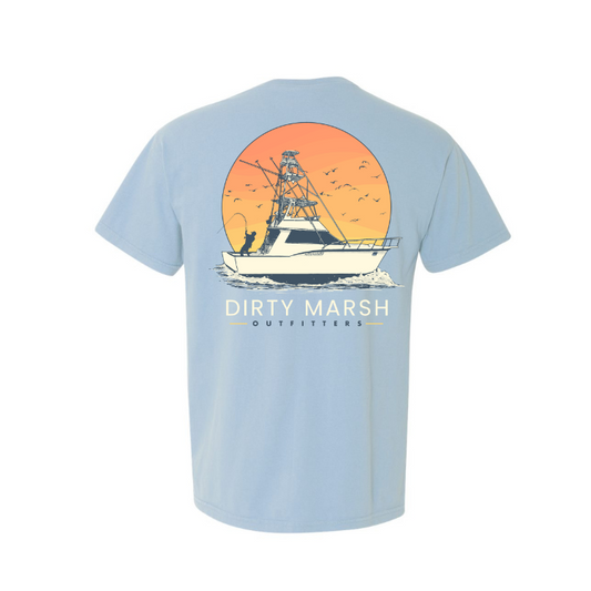 Sportfishing Sunrise | Chambray