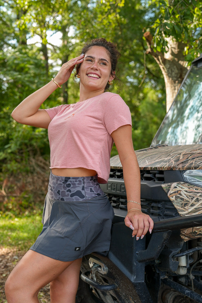 Women's Baby Tee | Desert Pink
