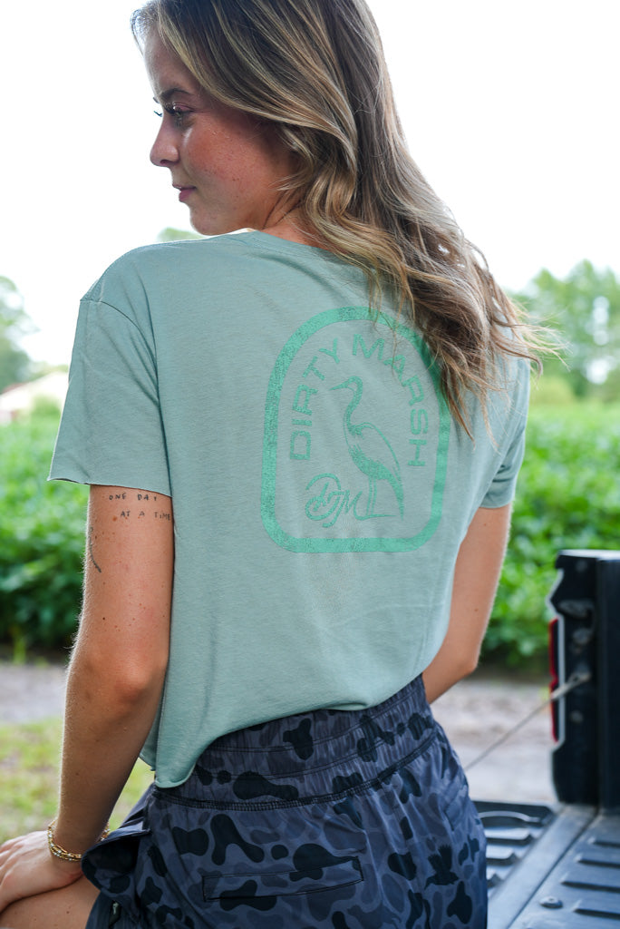 Women's Baby Tee | Green