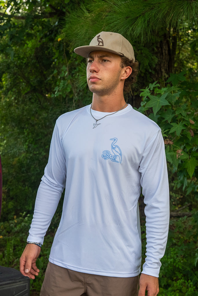 Outrigger Performance Shirt | Jittabug | White
