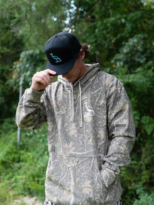 Backshore Logo Hoodie | Deadwood Camo