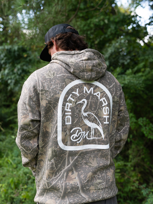 Backshore Logo Hoodie | Deadwood Camo
