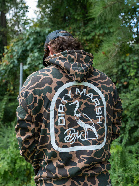 Backshore Logo Hoodie | Duck Camo