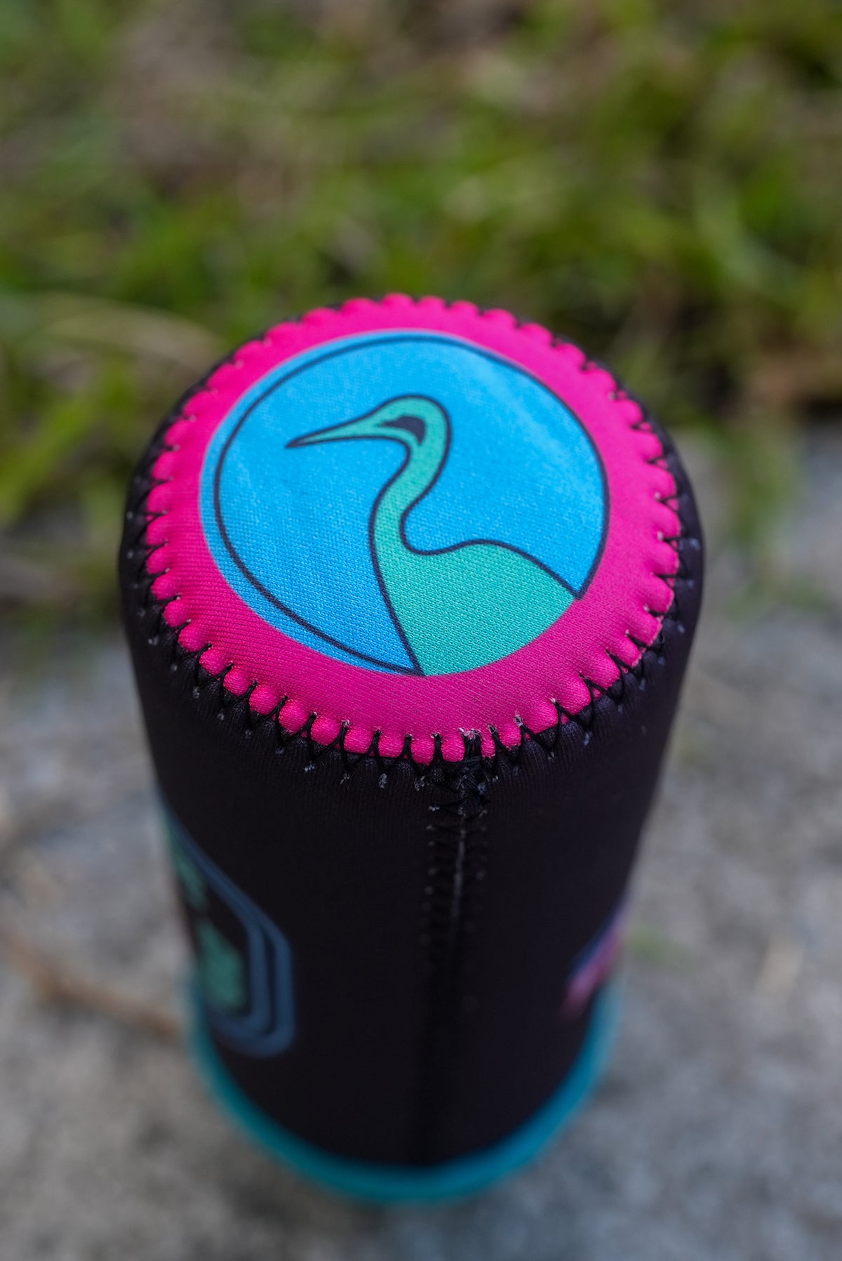 Slim Can Koozie | Tombstone | Neon Black