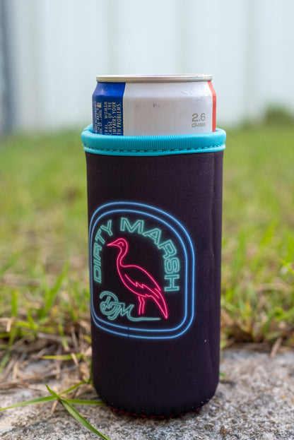 Slim Can Koozie | Tombstone | Neon Black