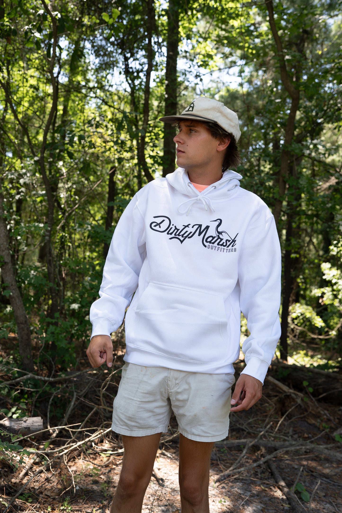 Shoreline Hoodie | White