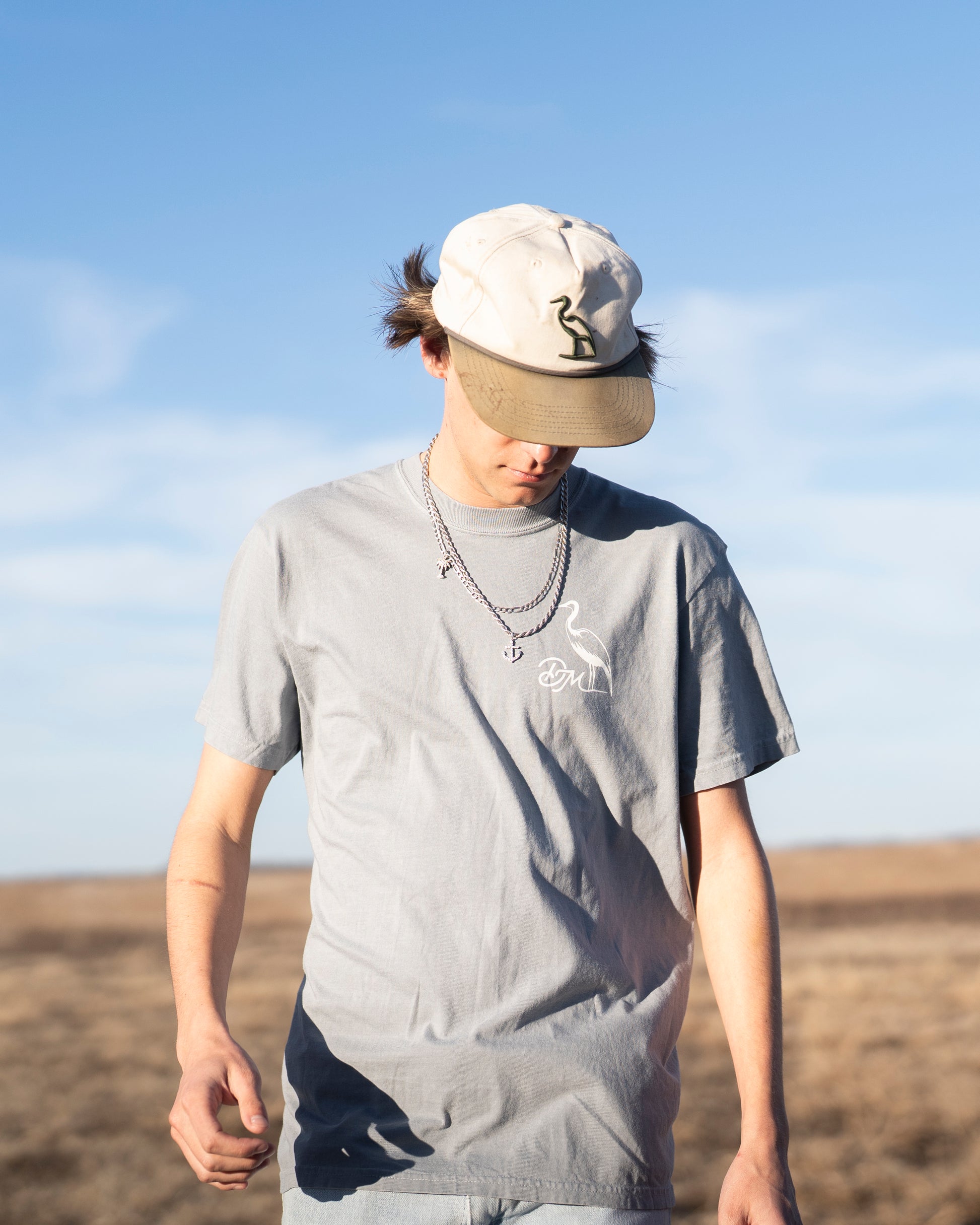 Fish Camp Essentials Tee | Grey-Dirty Marsh Outfitters