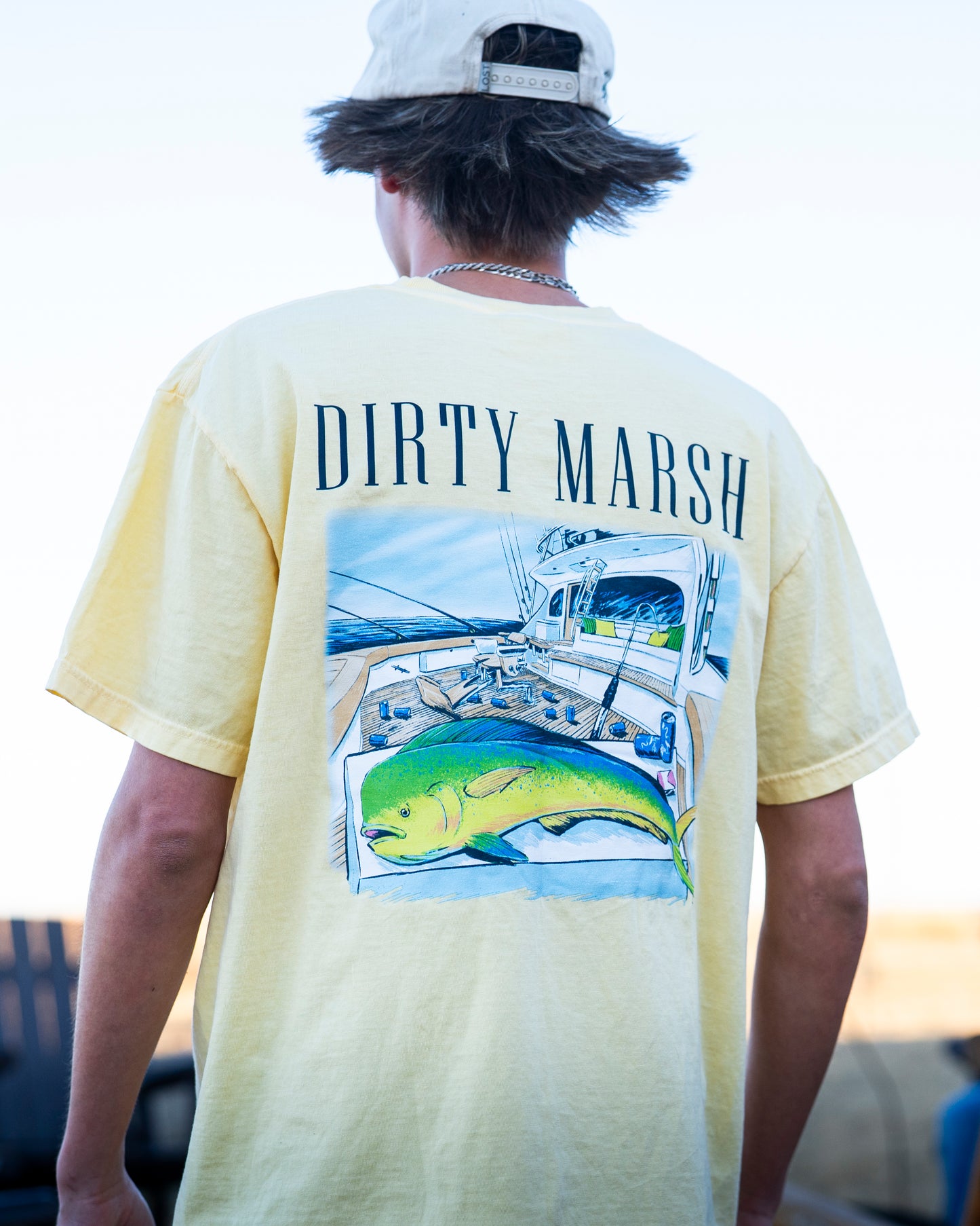 Mahi On Da Deck Tee | Butter