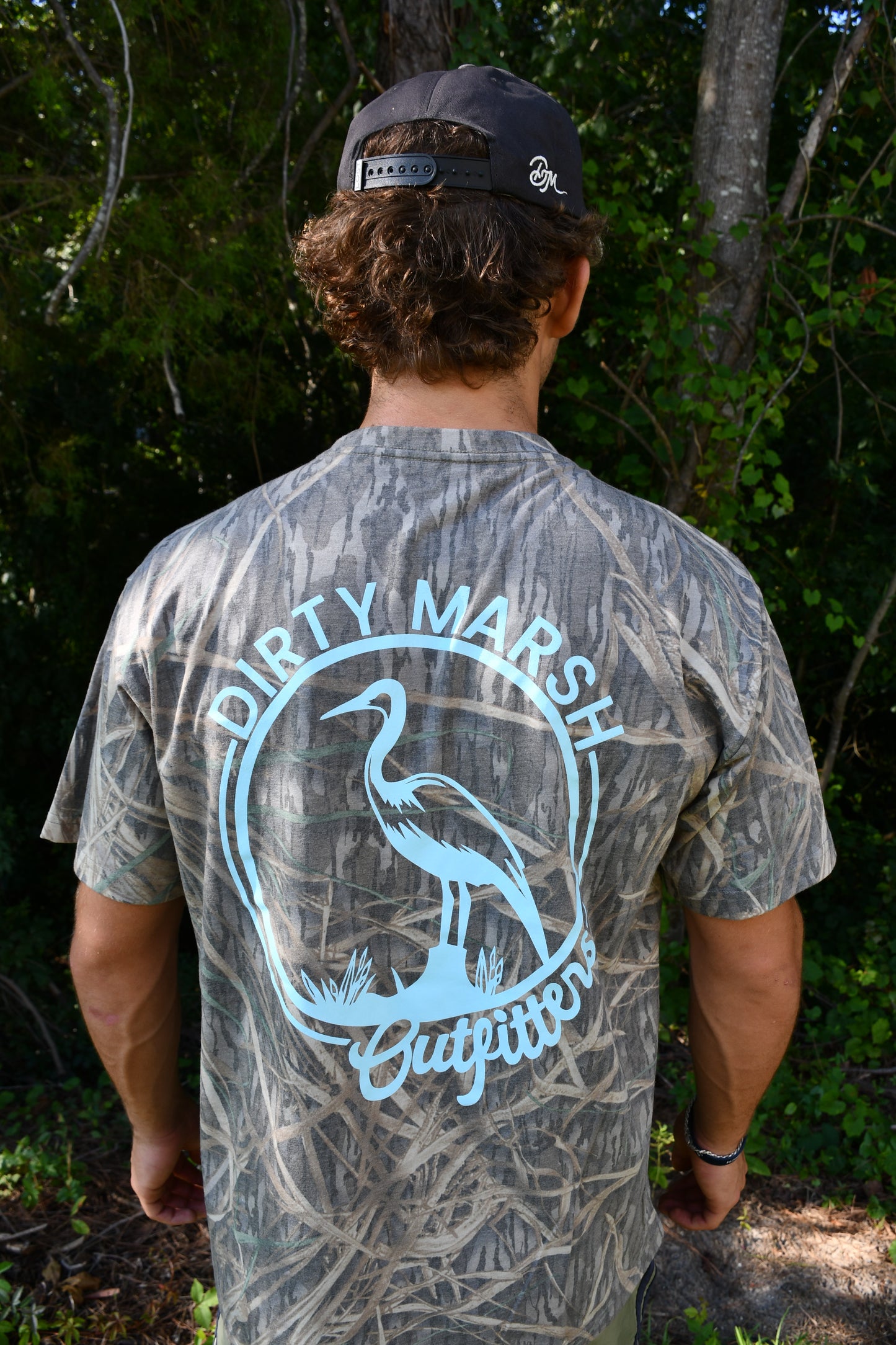 Mossy Oak Shadowgrass- Teal Circle Logo