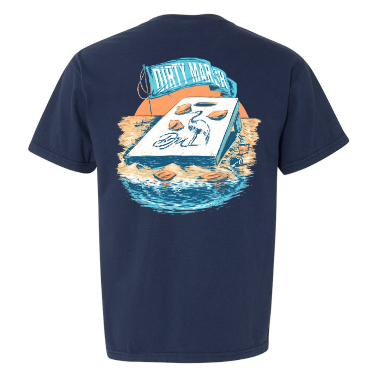 Coastal Cornhole | True Navy