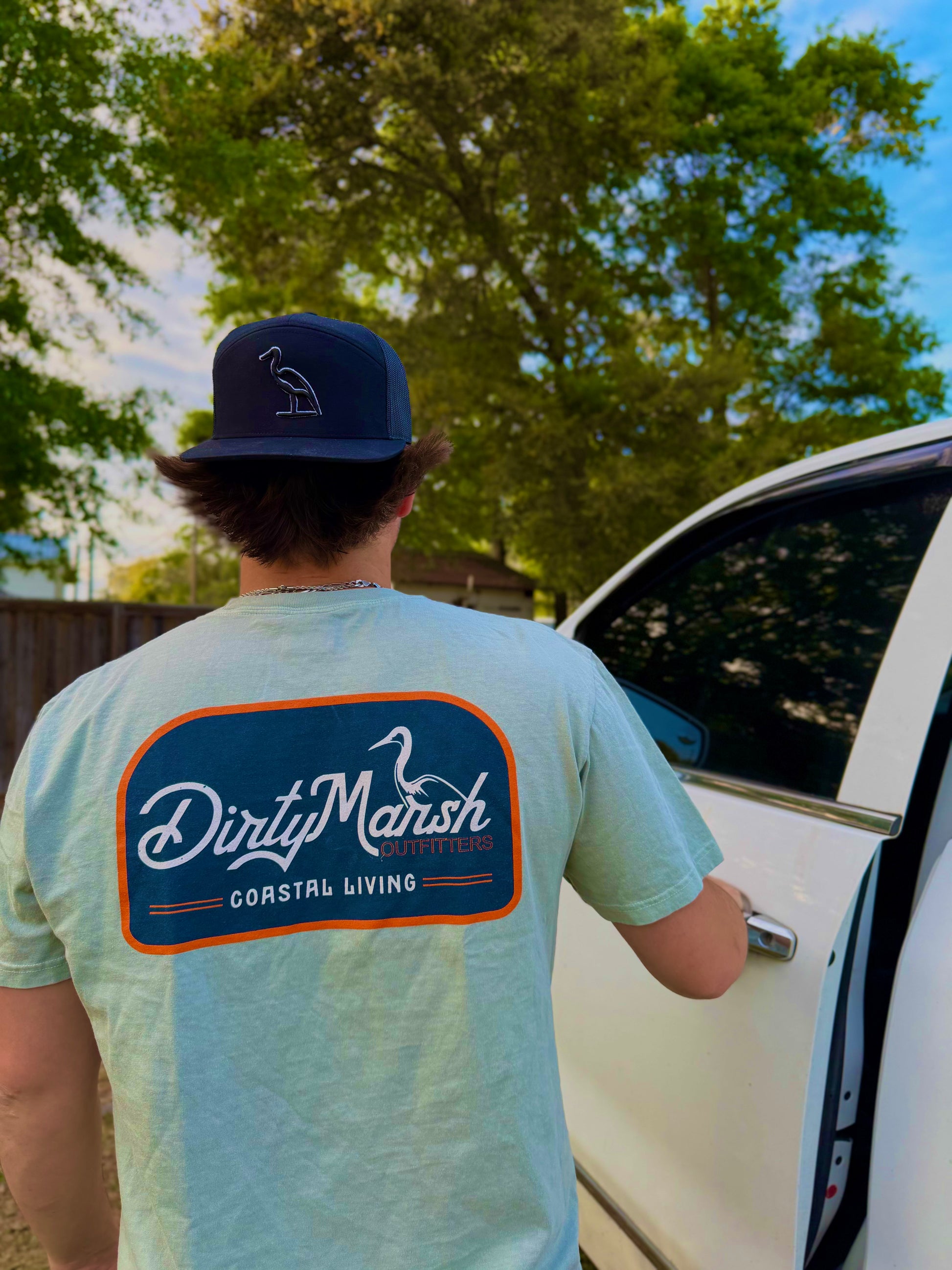 Shoreline Badge Tee-Dirty Marsh Outfitters