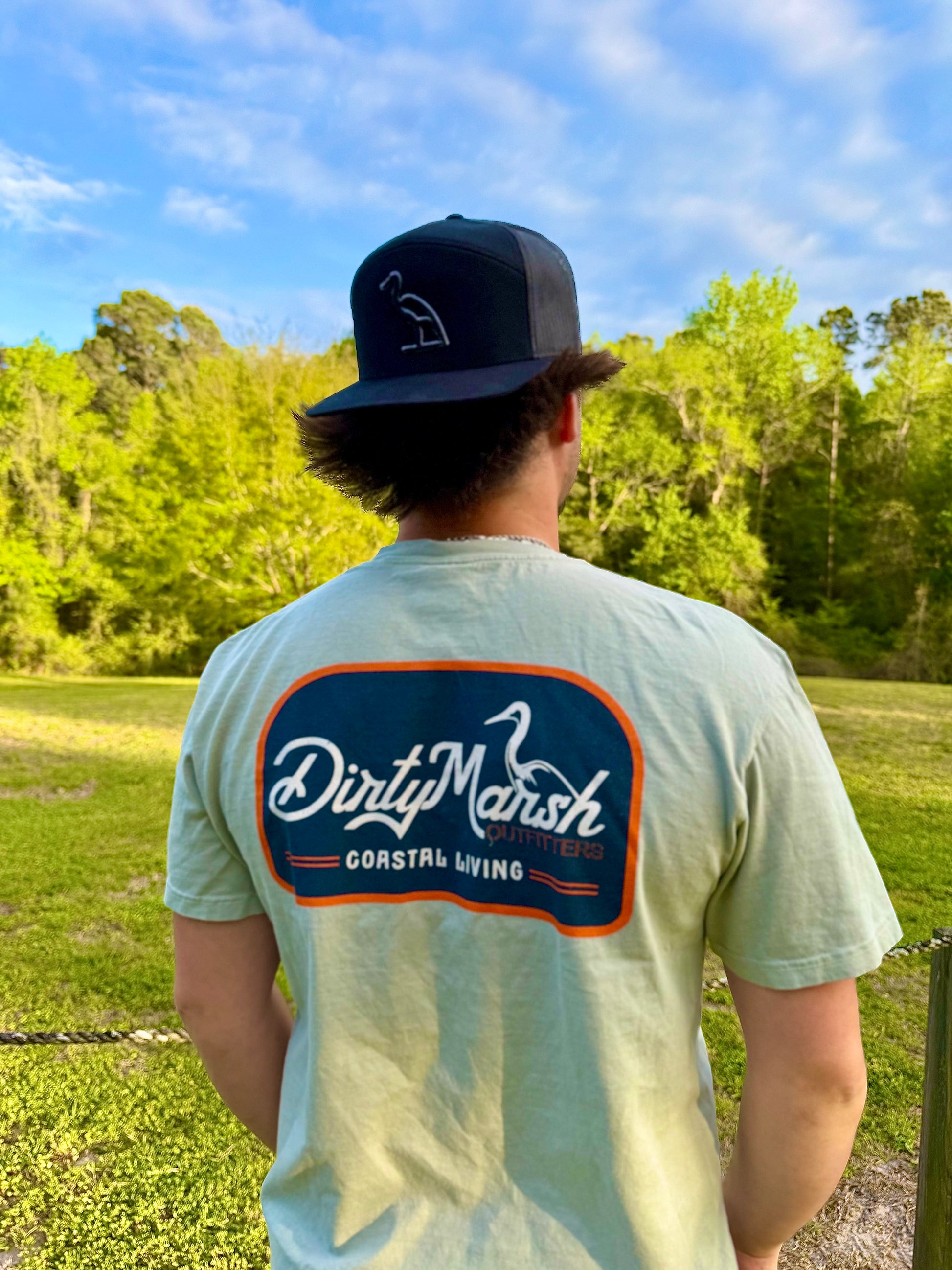 Shoreline Badge Tee-Dirty Marsh Outfitters