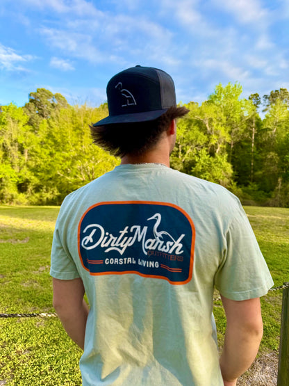 Shoreline Badge Tee-Dirty Marsh Outfitters