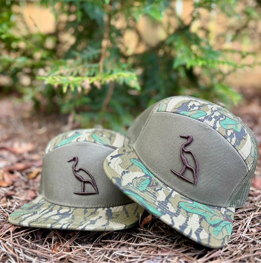 Heron 7 Panel | Greenleaf/Olive | Lost Hat Co Sa7age