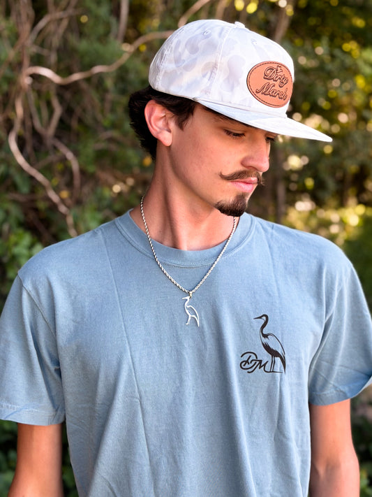 Heron Pendant and Chain