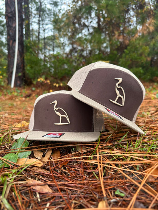 Heron 7 Panel | Brown/Khaki | Richardson