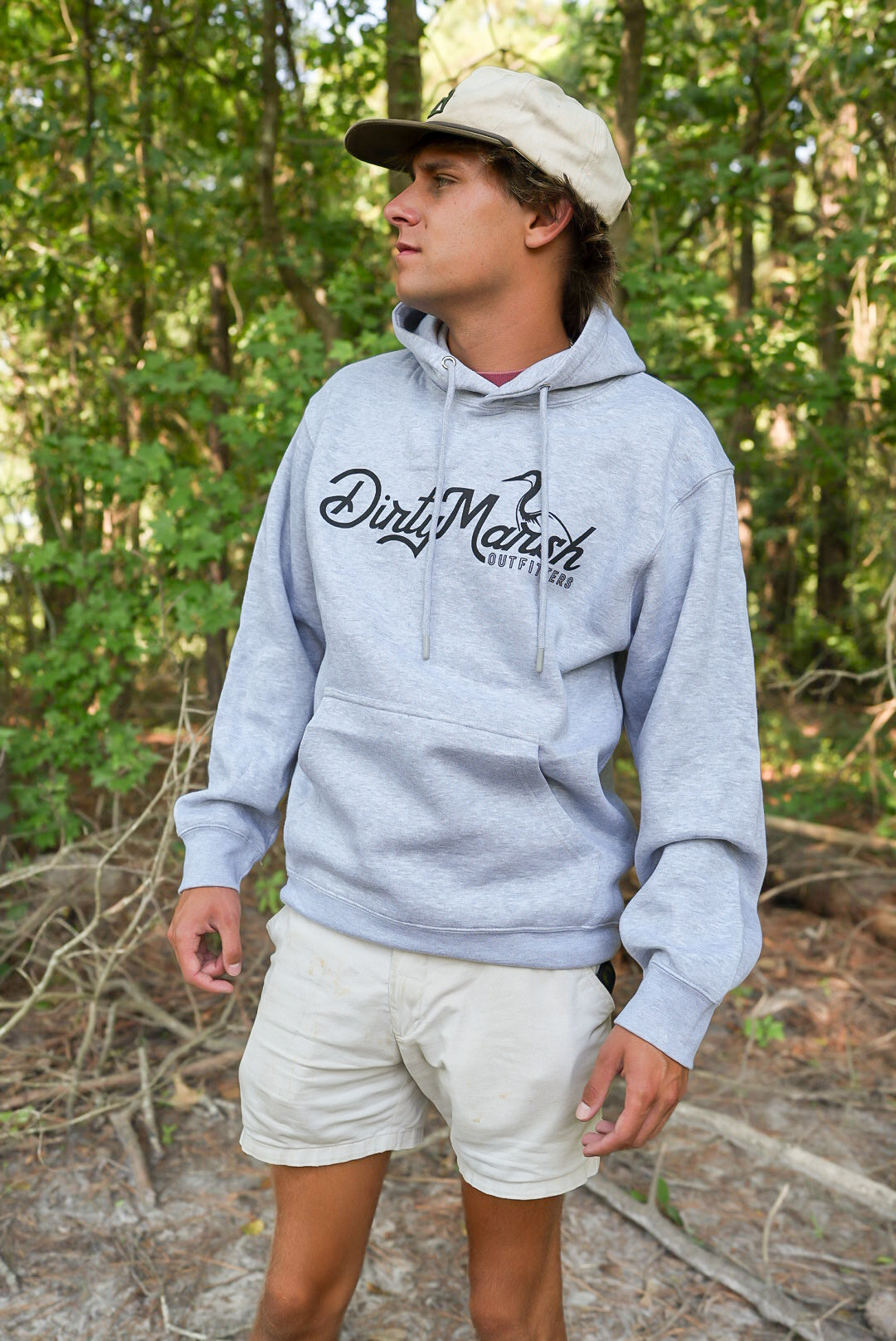 Shoreline Hoodie | Heather Grey
